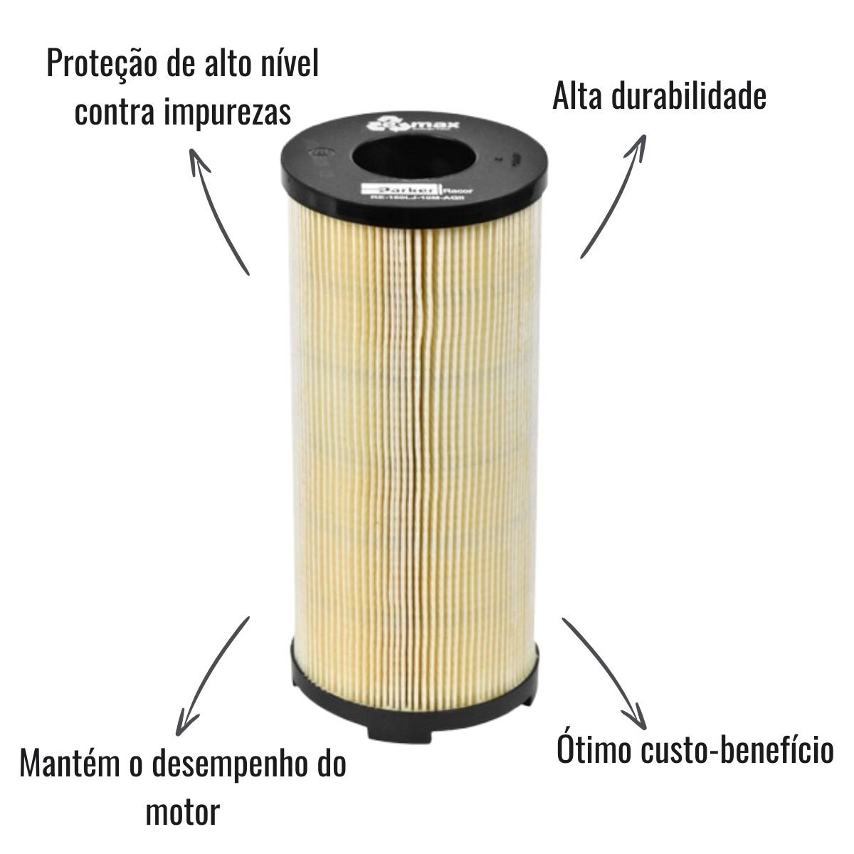 Filtro Separador Racor Parker RE160LJ10MAQII Meteor Worker