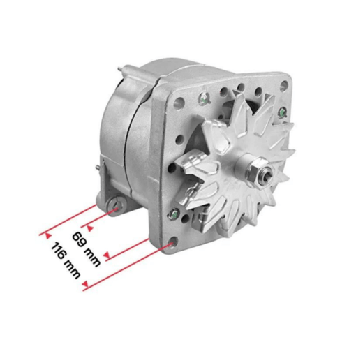 Alternador Para Scania S4 Série P R T 1996 Até 2008 24v 65a
