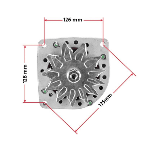 Alternador Para Scania S4 Série P R T 1996 Até 2008 24v 65a