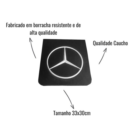 Apara Barro/Lameiro Caucho Dianteiro 33x30 Mercedes-Benz