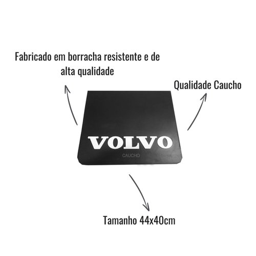 Apara Barro/Lameiro Caucho Dianteiro 44x40 para Volvo