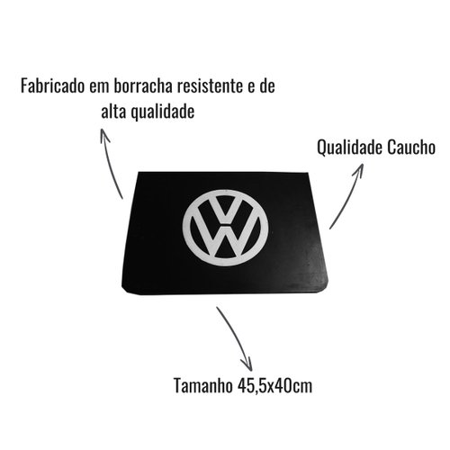 Apara Barro/Lameiro Caucho 45,5x40 para Volkswagen