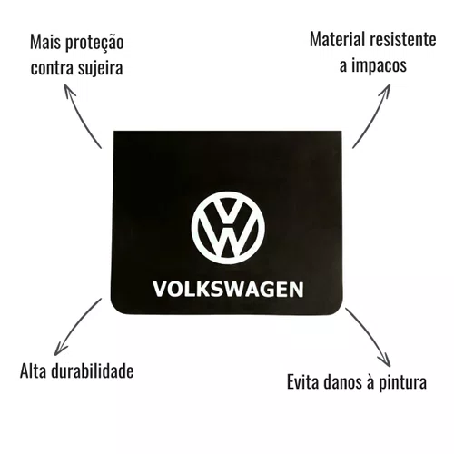 Apara Barro Lameiro Caucho Traseiro 59 x 49 Volkswagen