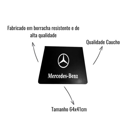 Apara Barro/Lameiro Caucho Tração 64x41 para MB Axor