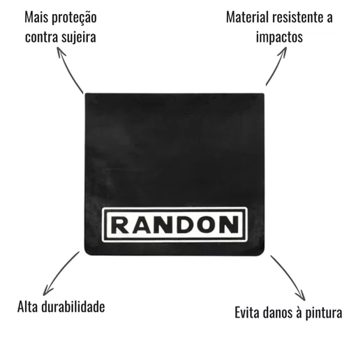 Apara Barro Lameiro Caucho 65 x 53 Randon Moderna