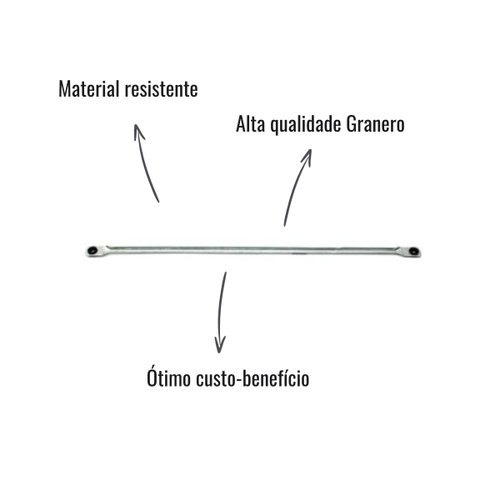 Barra Limpador Para-Brisa Granero 200DP LD para Volkswagen