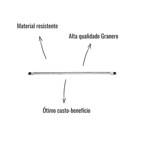 Barra Limpador Para-Brisa Granero 200EG LE para Volkswagen