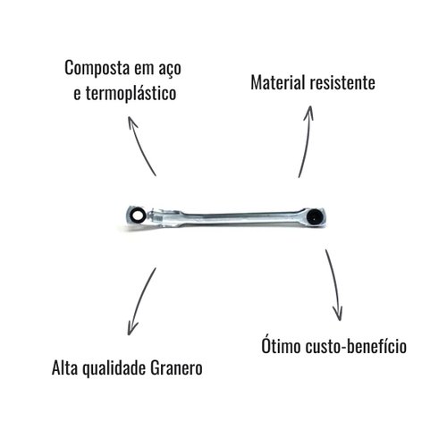 Barra para Limpador Para-Brisa Granero 1218EP Constellation