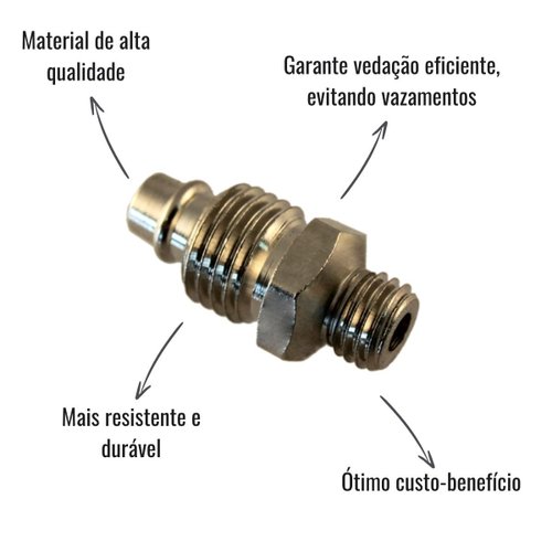 Bico de Saída Nicolini 5/16 x 7/16 24F 100 Unidades