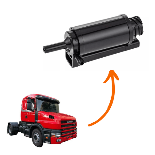 Bomba Esguicho Limpador de Para-brisa Scania P / G / R 24v