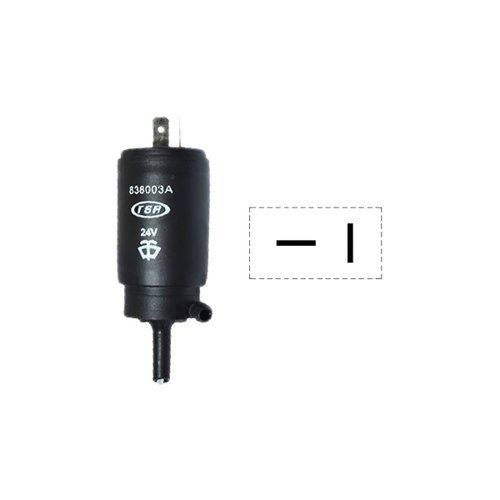 Bomba Limpador Para-Brisa TSA 24V 1 Saída Universal