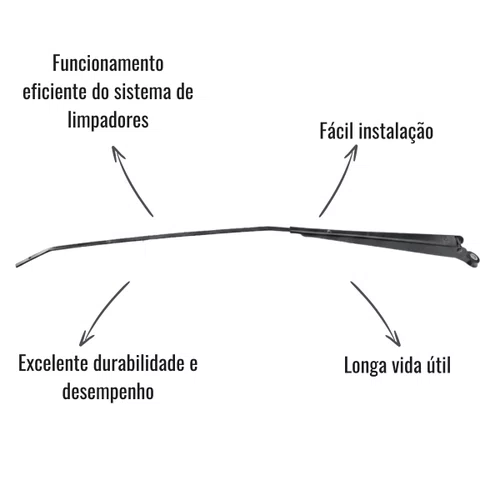 Braço Limpador Granero 753 Volkswagen 11-130 13-130 12-140
