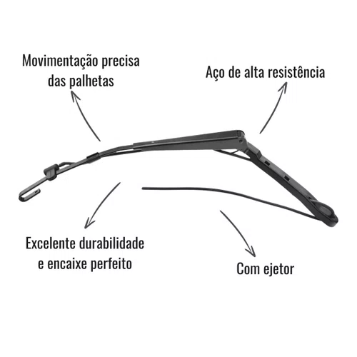 Braço Limpador Granero 780 Com Ejetor Scania Série 4 Série 5