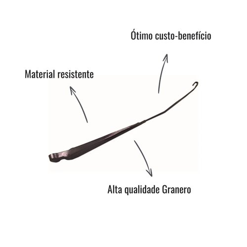 Braço Limpador Para-Brisa Granero 703 para Fiat
