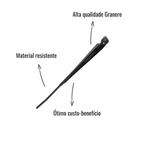 Braço Limpador Para-Brisa Granero 713 para Ford