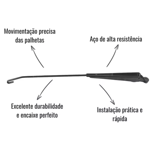 Braço Limpador Para-Brisa Granero 765 Scania 112 142 91-98