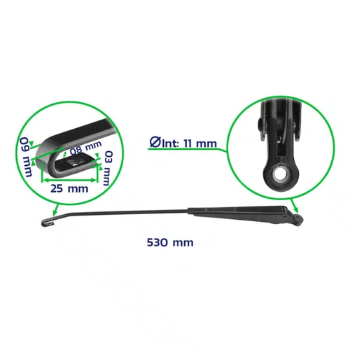 Braço Limpador Para-Brisa Granero 765 Scania 112 142 91-98