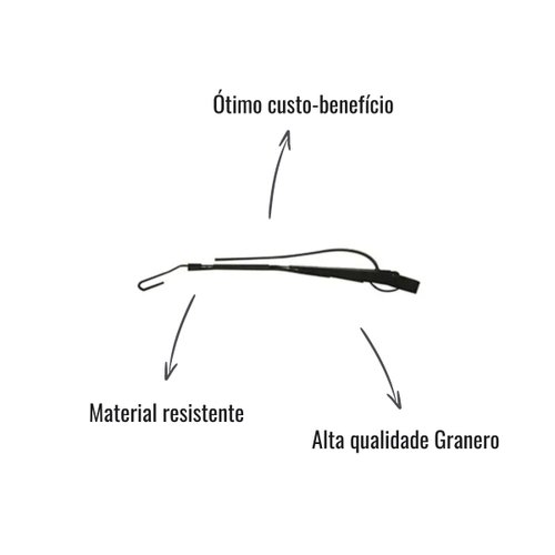Braço Limpador Para-Brisa Granero 781 para Volkswagen