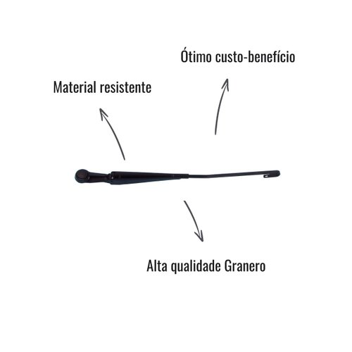 Braço Limpador Para-Brisa Granero 783E LE para Fiat