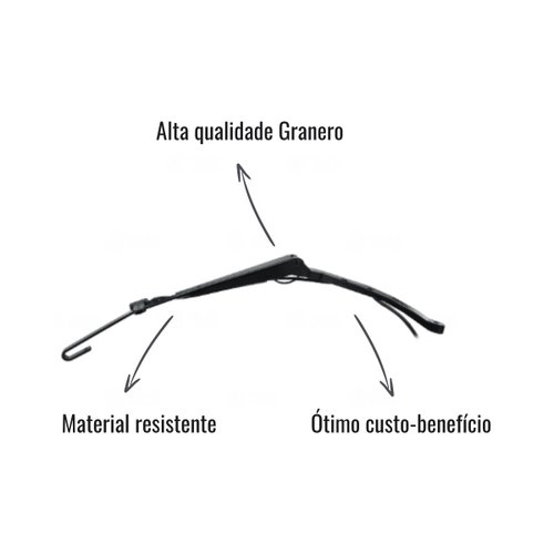 Braço Limpador Para-Brisa Granero 791 para Iveco e VW