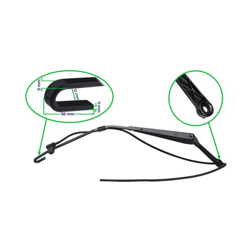 Braço Limpador Para-Brisa Granero 916D LD para Iveco