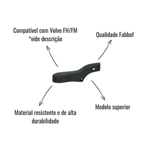 Braço Superior Espelho Fabbof Esquerdo Volvo FH FM