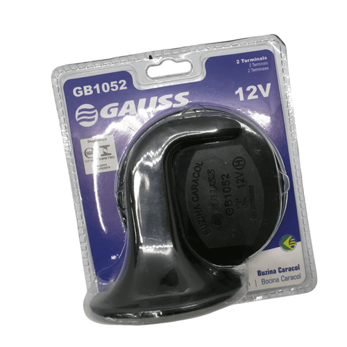 Buzina Caracol Gauss Individual 12V 2T 90mm Universal