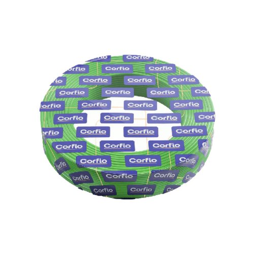 Cabo Flexível Corfio 450/750V 1x0,75mm² Verde 200 Metros