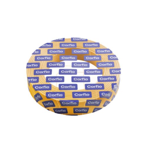 Cabo Flexível Corfio 450/750V 1x1,0mm² Amarelo 200 Metros