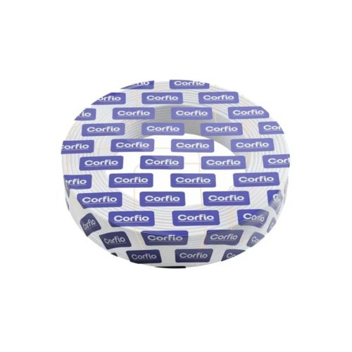 Cabo Flexível Corfio 450/750V 1x1,5mm² Branco 100 Metros