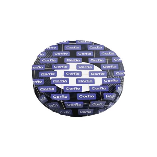 Cabo Flexível Corfio 450/750V 1x10,0mm² Preto 100 Metros