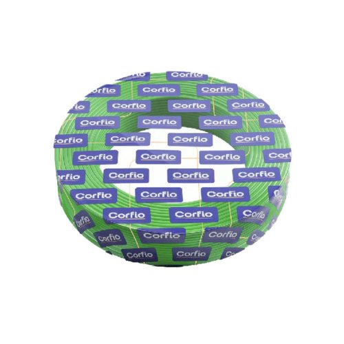 Cabo Flexível Corfio 450/750V 1x6,0mm² Verde 100 Metros