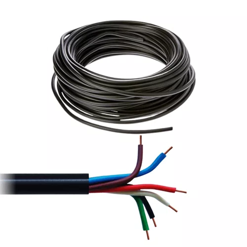 Cabo PP DNI Instalação Auotomotiva 6x1mm² 100 Metros