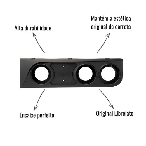 Caixa Lanterna Traseira Braslux Direito Original Librelato