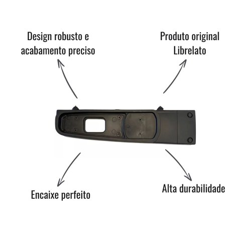 Caixa Lanterna Traseira Braslux Esquerdo C/Prolongador Eco+ Librelato Original