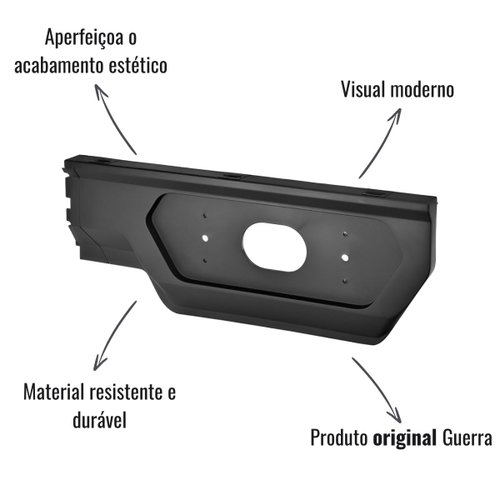 Carenagem Braslux Direito Lanternas Guerra Diamond 665mm