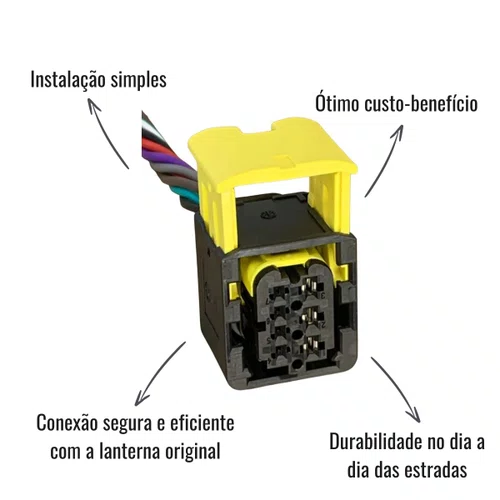 Chicote Lanterna Traseira Actros Rainha das Sete ETE 5659
