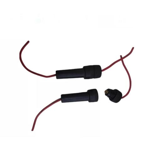 Chicotes porta fusivel / rosca / vidro / baguelite /  10 Unidades