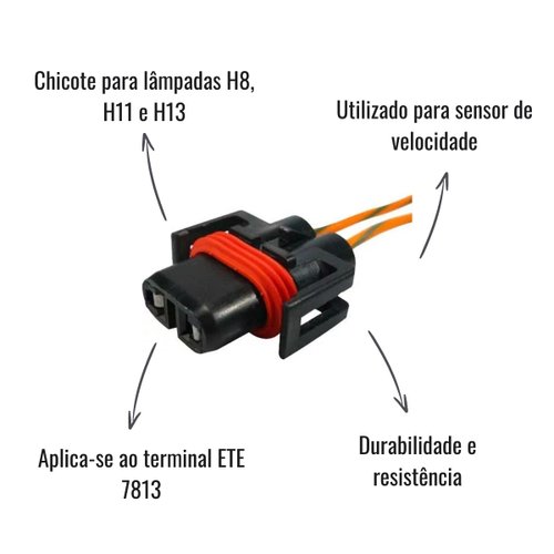 Chicote Reparo Rainha das Sete ETE7179