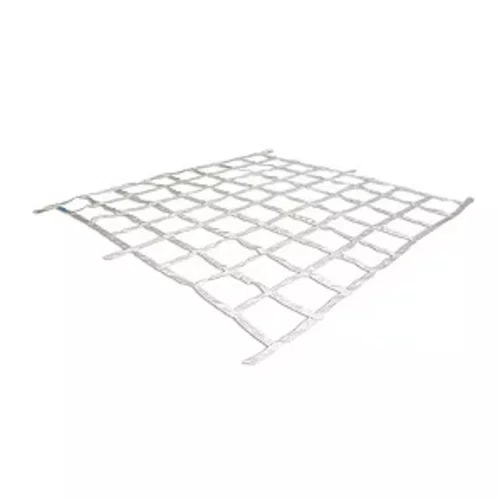 Cinta Rede de Contenção 3T 50 mm 3 x 3m 6 Ganchos Branca