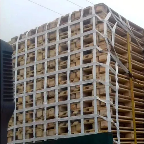 Cinta Rede de Contenção 3T 50 mm 3 x 3m 6 Ganchos Branca