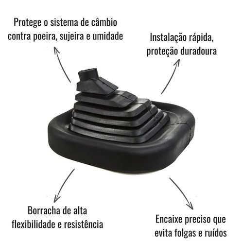 Coifa Guarda Pó Câmbio F.Confuorto Volkswagen Ford Volare
