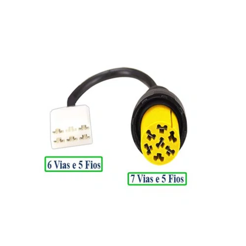 Conector Fêmea Aspöck Esquerdo Lanterna Traseira Facchini