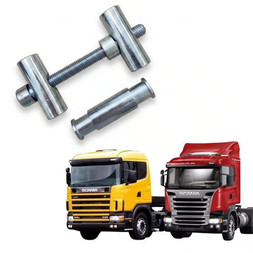 Conjunto Fixação Cinta Tanque Arla Scania Série 4 Série 5