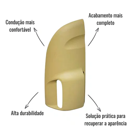 Defletor Ar Coluna BL Parts Esquerdo Scania Série 5