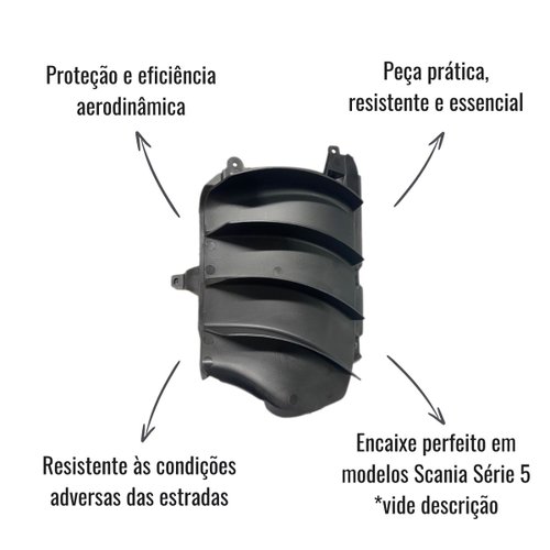 Defletor Frontal Cepam Esquerdo para Scania Série 5