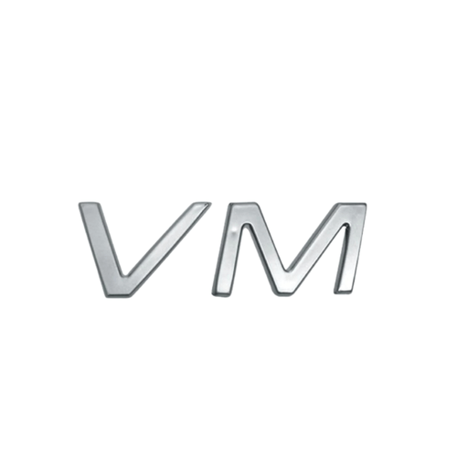 Emblema Adesivo VM para Volvo VM (Letreiro) 2004 em diante