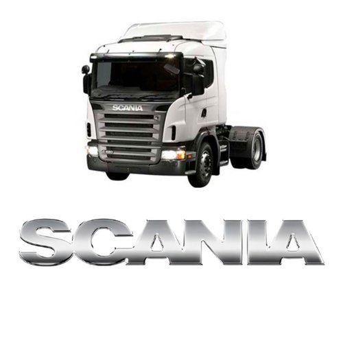 Emblema da Grade Venka Inox para Scania Série 5 P 2008-2012