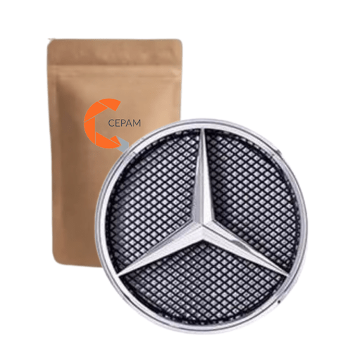 Emblema / Estrela da Grade Mercedes-Benz Axor/Atego cromado