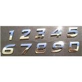 Emblema Numero Cromado número 4 Mercedes-benz Atego Axor